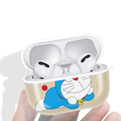 ドラえもん Doraemon 【AirPods Pro用】ハードシェル保護ケース 耐衝撃・防指紋・カラビナ付き商品仕様