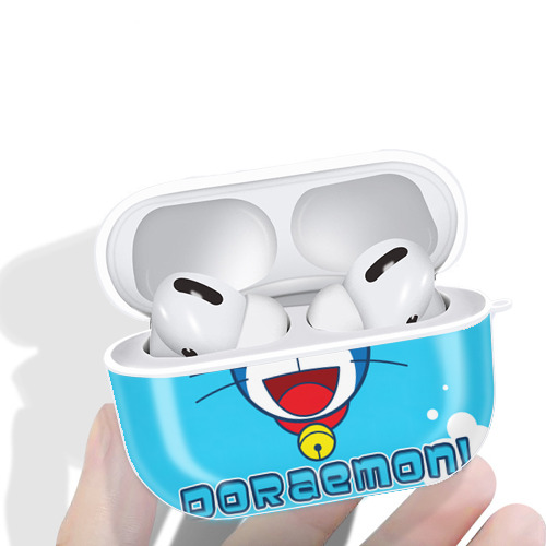 ドラえもん Doraemon 【AirPods Pro用】ハードシェル保護ケース 耐衝撃・防指紋・カラビナ付き商品仕様