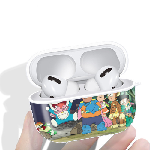 ドラえもん Doraemon 【AirPods Pro用】ハードシェル保護ケース 耐衝撃・防指紋・カラビナ付き商品仕様