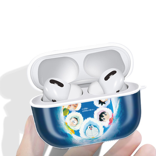ドラえもん Doraemon 【AirPods Pro用】ハードシェル保護ケース 耐衝撃・防指紋・カラビナ付き商品仕様