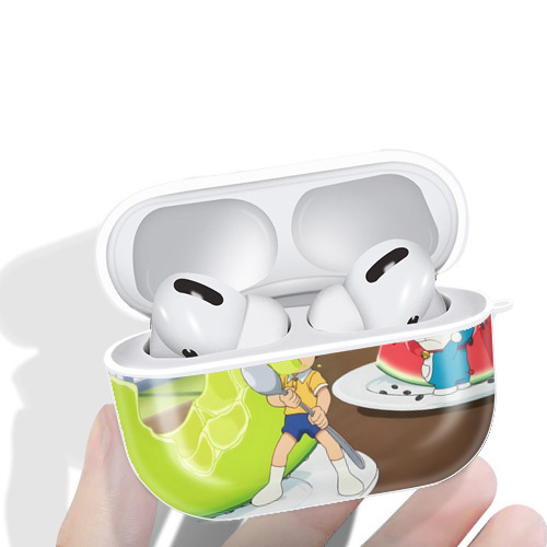 ドラえもん Doraemon 【AirPods Pro用】ハードシェル保護ケース 耐衝撃・防指紋・カラビナ付き商品仕様