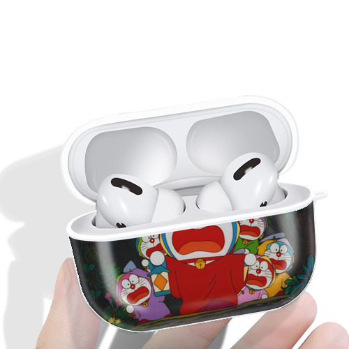ドラえもん Doraemon 【AirPods Pro用】ハードシェル保護ケース 耐衝撃・防指紋・カラビナ付き商品仕様