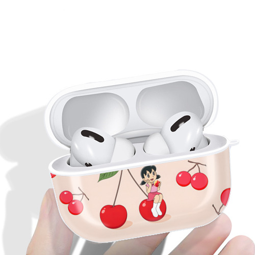 ドラえもん Doraemon 【AirPods Pro用】ハードシェル保護ケース 耐衝撃・防指紋・カラビナ付き商品仕様