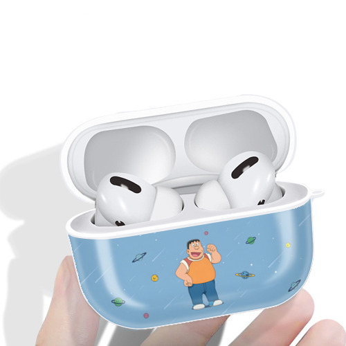 ドラえもん Doraemon 【AirPods Pro用】ハードシェル保護ケース 耐衝撃・防指紋・カラビナ付き商品仕様
