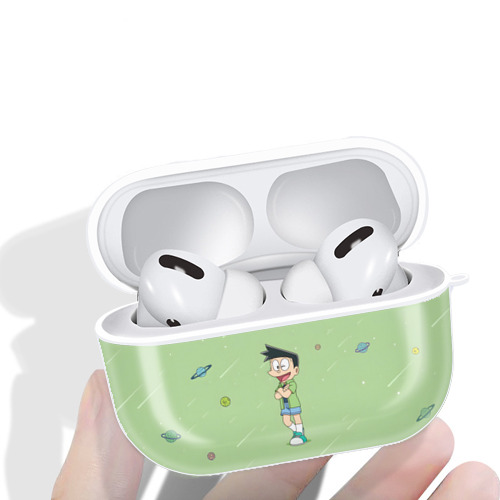 ドラえもん Doraemon 【AirPods Pro用】ハードシェル保護ケース 耐衝撃・防指紋・カラビナ付き商品仕様