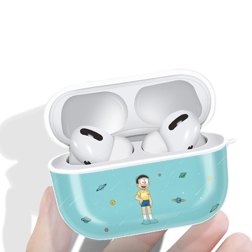 ドラえもん Doraemon 【AirPods Pro用】ハードシェル保護ケース 耐衝撃・防指紋・カラビナ付き商品仕様