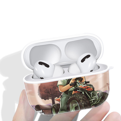 ドラえもん Doraemon 【AirPods Pro用】ハードシェル保護ケース 耐衝撃・防指紋・カラビナ付き商品仕様
