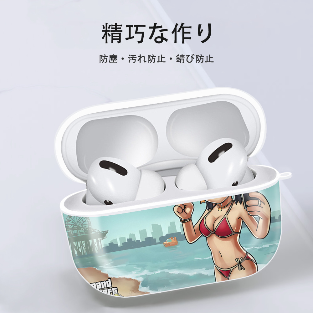 ドラえもん Doraemon 【AirPods Pro用】ハードシェル保護ケース 耐衝撃・防指紋・カラビナ付き商品仕様