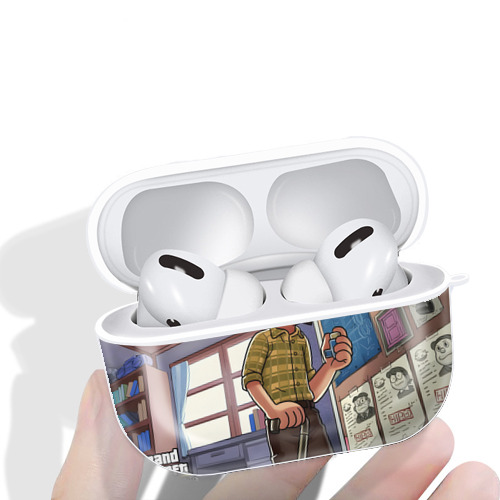ドラえもん Doraemon 【AirPods Pro用】ハードシェル保護ケース 耐衝撃・防指紋・カラビナ付き商品仕様