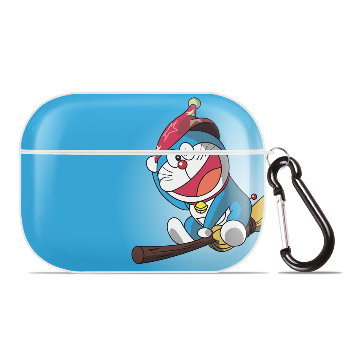（画像用） ドラえもん Doraemon 【AirPods Pro用】ハードシェル保護ケース 耐衝撃・防指紋・カラビナ付き商品仕様