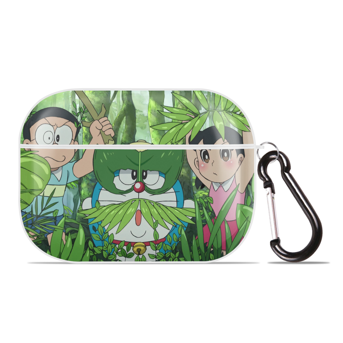 （画像用） ドラえもん Doraemon 【AirPods Pro用】ハードシェル保護ケース 耐衝撃・防指紋・カラビナ付き商品仕様