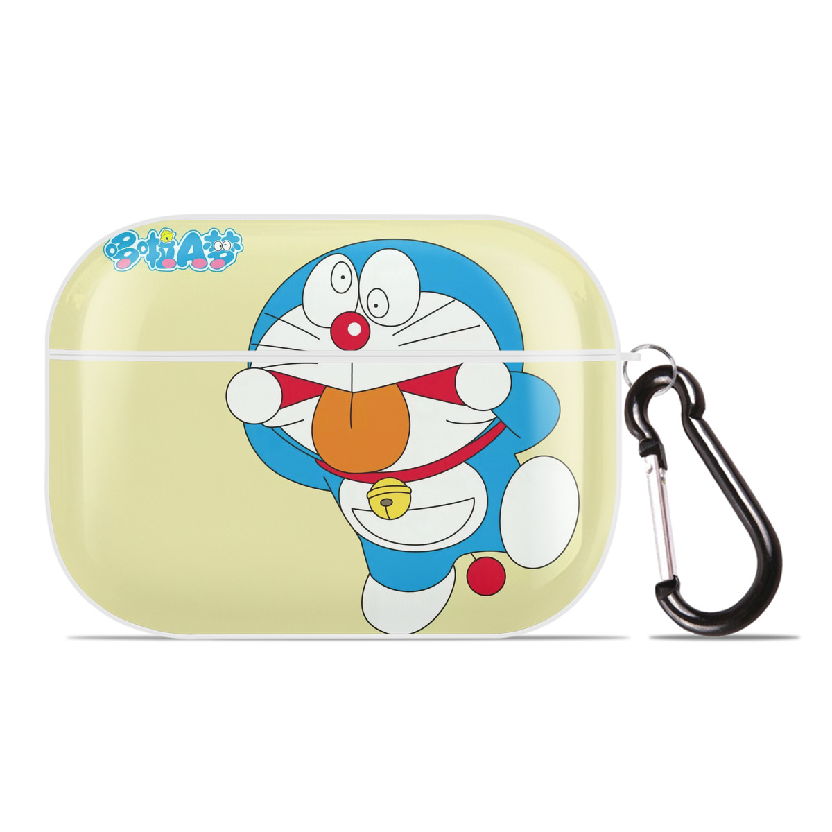 （画像用） ドラえもん Doraemon 【AirPods Pro用】ハードシェル保護ケース 耐衝撃・防指紋・カラビナ付き商品仕様