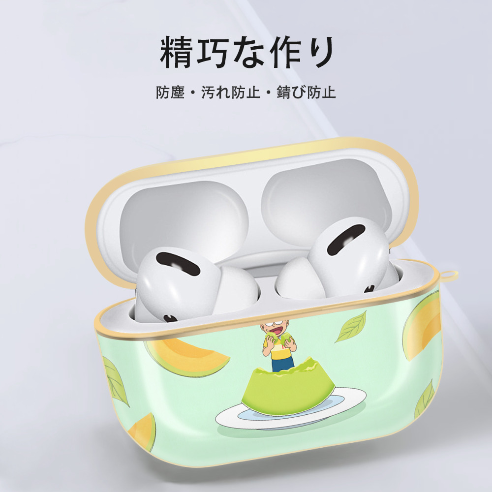 ドラえもん Doraemon 【AirPods Pro用】ハードシェル保護ケース｜耐衝撃・防指紋・カラビナ付き商品仕様