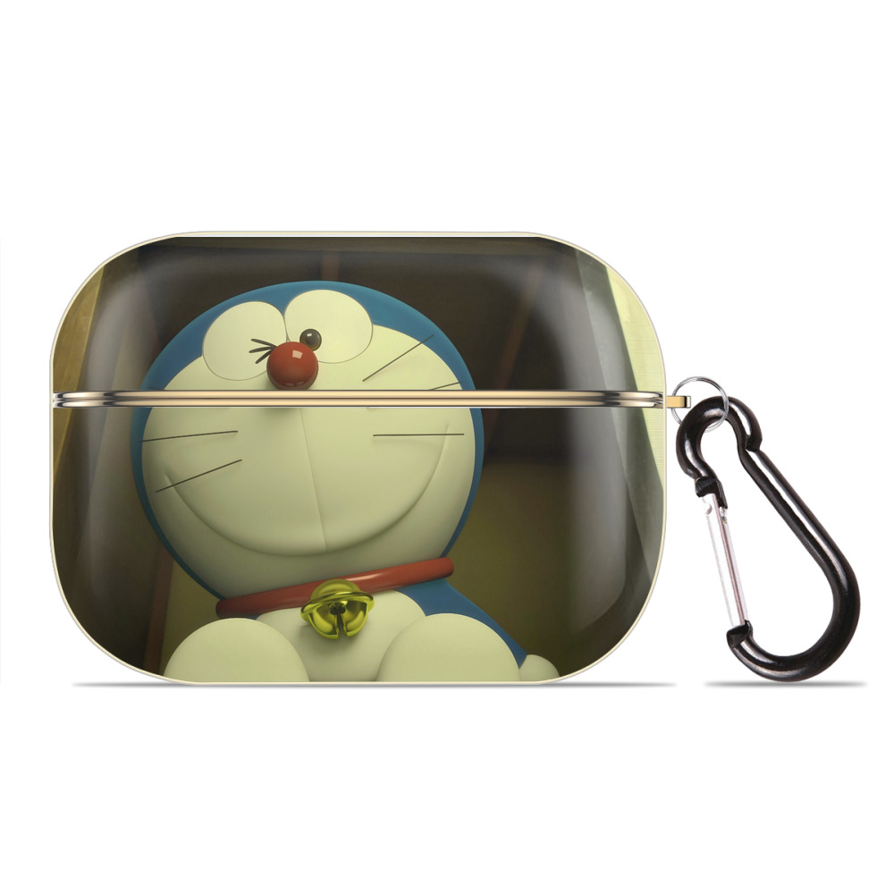 （画像用） ドラえもん Doraemon 【AirPods Pro用】ハードシェル保護ケース｜耐衝撃・防指紋・カラビナ付き商品仕様