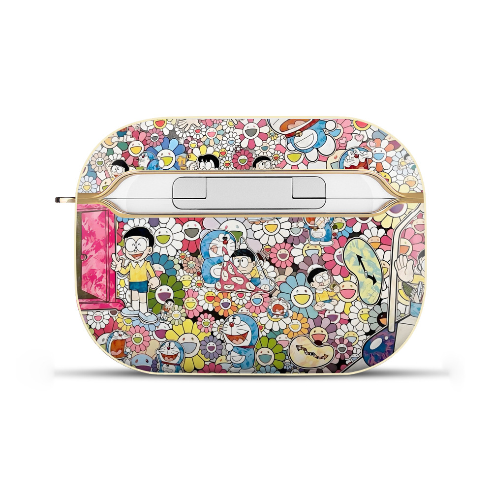 （画像用） ドラえもん Doraemon 【AirPods Pro用】ハードシェル保護ケース｜耐衝撃・防指紋・カラビナ付き商品仕様
