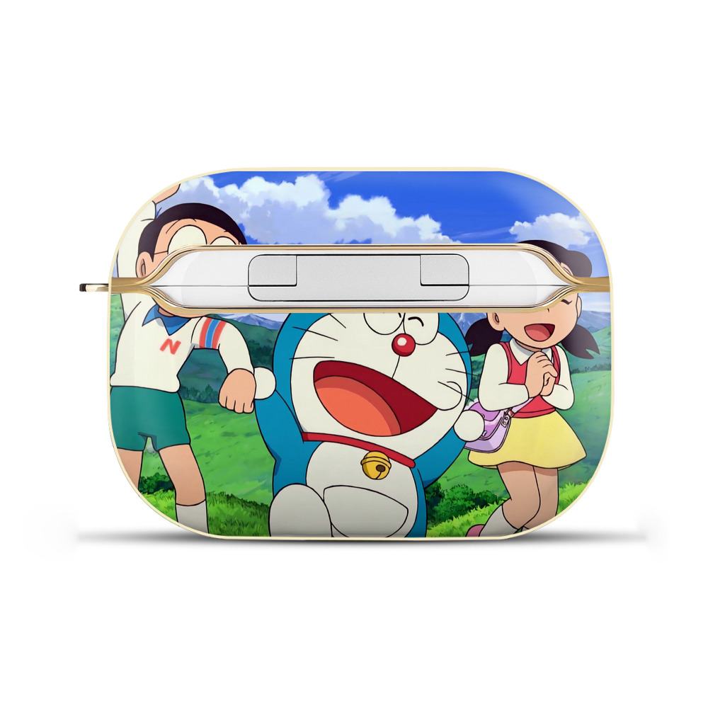 （画像用） ドラえもん Doraemon 【AirPods Pro用】ハードシェル保護ケース｜耐衝撃・防指紋・カラビナ付き商品仕様