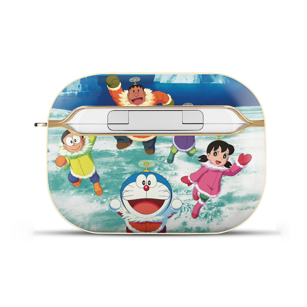 （画像用） ドラえもん Doraemon 【AirPods Pro用】ハードシェル保護ケース｜耐衝撃・防指紋・カラビナ付き商品仕様