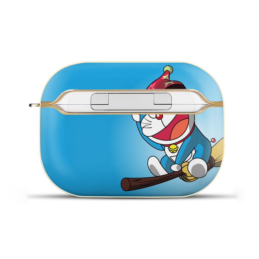 （画像用） ドラえもん Doraemon 【AirPods Pro用】ハードシェル保護ケース｜耐衝撃・防指紋・カラビナ付き商品仕様