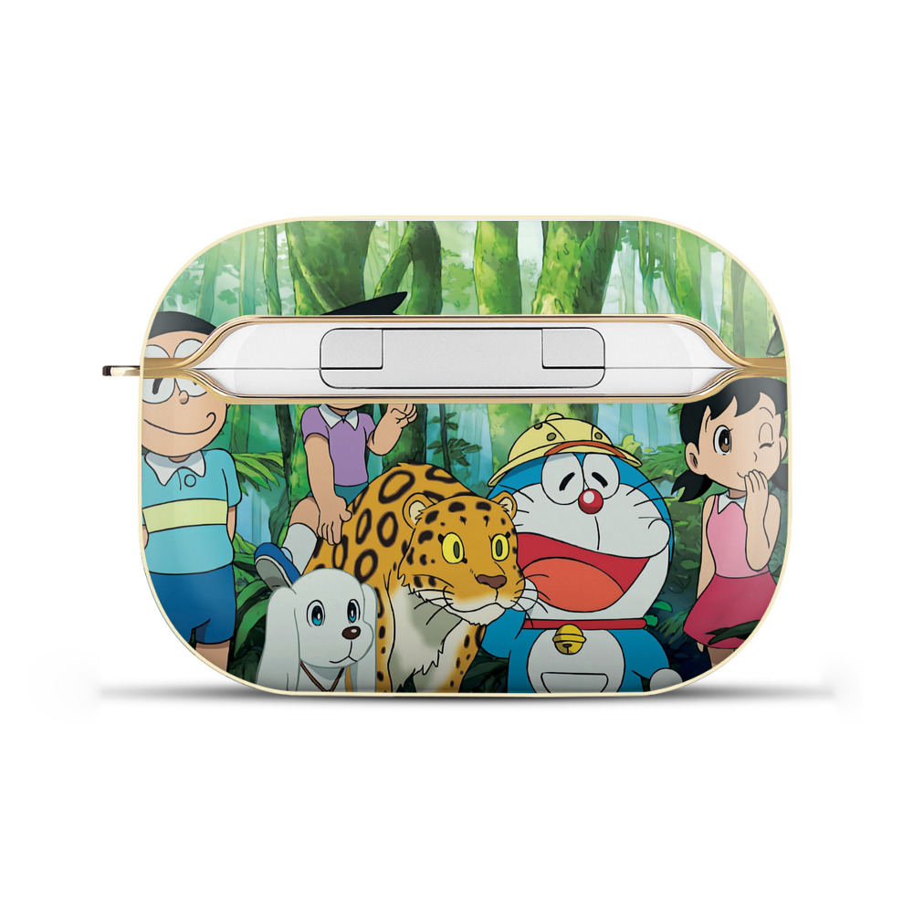 （画像用） ドラえもん Doraemon 【AirPods Pro用】ハードシェル保護ケース｜耐衝撃・防指紋・カラビナ付き商品仕様