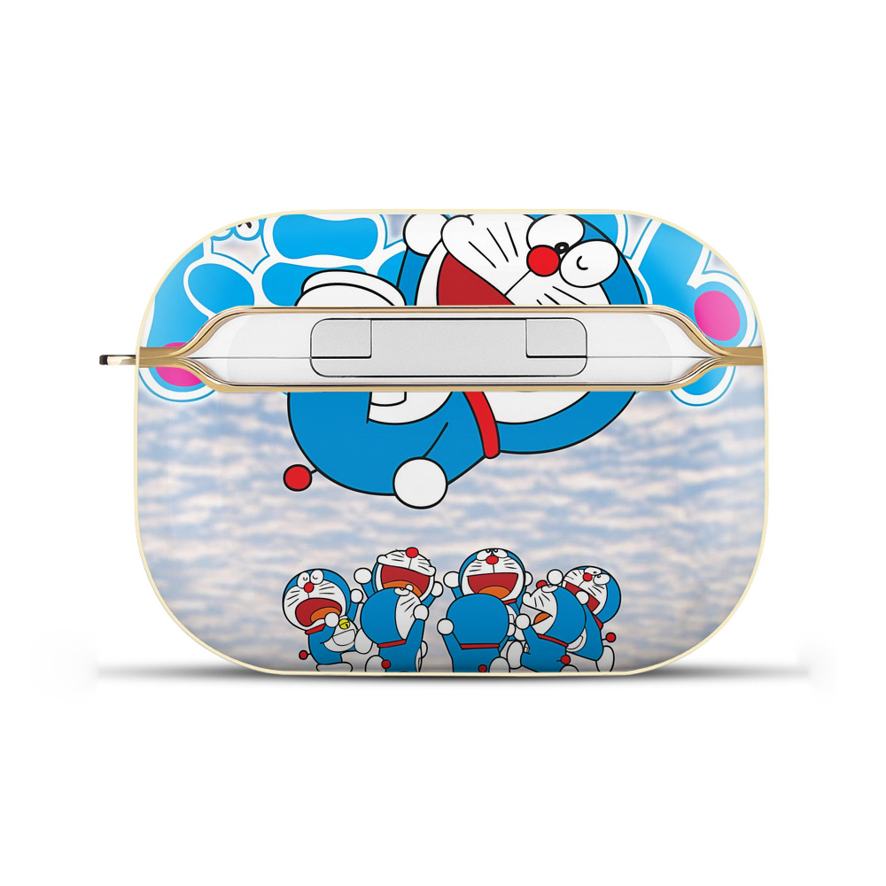 （画像用） ドラえもん Doraemon 【AirPods Pro用】ハードシェル保護ケース｜耐衝撃・防指紋・カラビナ付き商品仕様