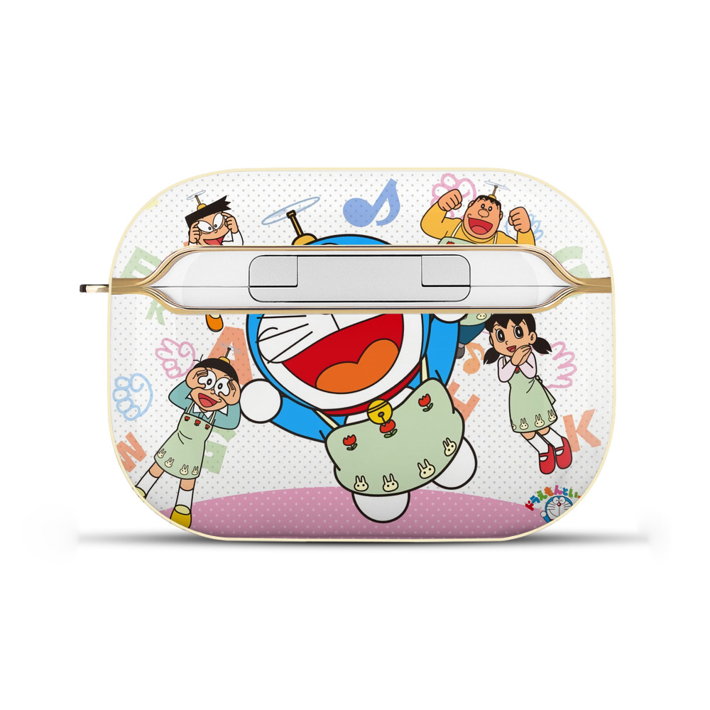 （画像用） ドラえもん Doraemon 【AirPods Pro用】ハードシェル保護ケース｜耐衝撃・防指紋・カラビナ付き商品仕様