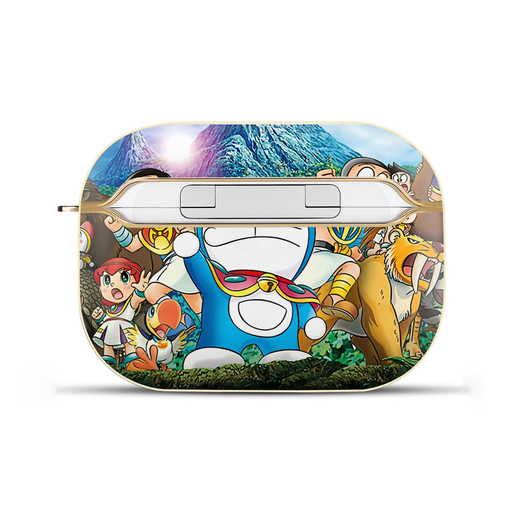 （画像用） ドラえもん Doraemon 【AirPods Pro用】ハードシェル保護ケース｜耐衝撃・防指紋・カラビナ付き商品仕様