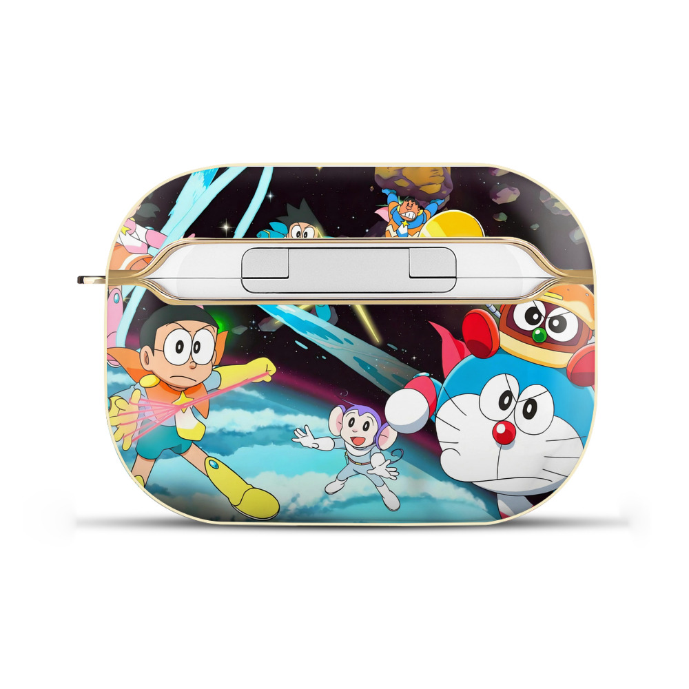 （画像用） ドラえもん Doraemon 【AirPods Pro用】ハードシェル保護ケース｜耐衝撃・防指紋・カラビナ付き商品仕様