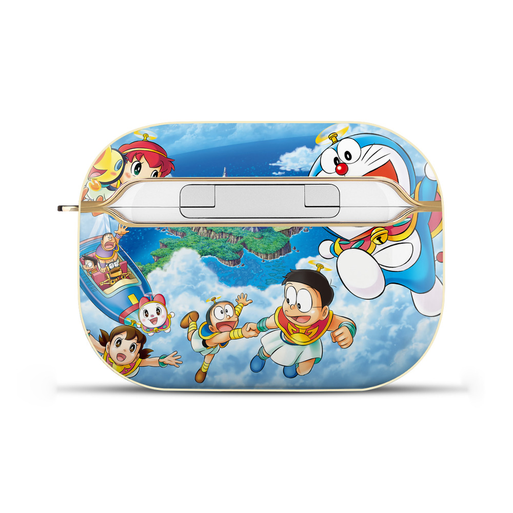 （画像用） ドラえもん Doraemon 【AirPods Pro用】ハードシェル保護ケース｜耐衝撃・防指紋・カラビナ付き商品仕様