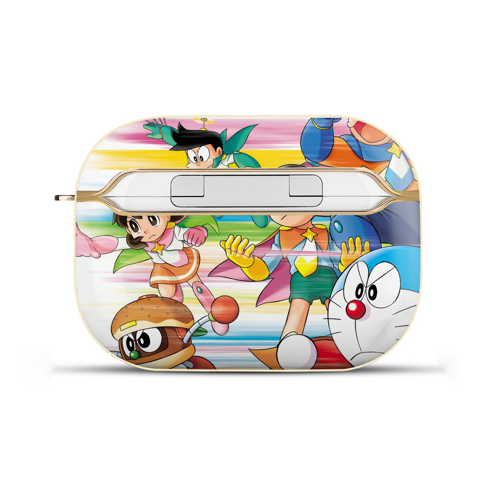 （画像用） ドラえもん Doraemon 【AirPods Pro用】ハードシェル保護ケース｜耐衝撃・防指紋・カラビナ付き商品仕様