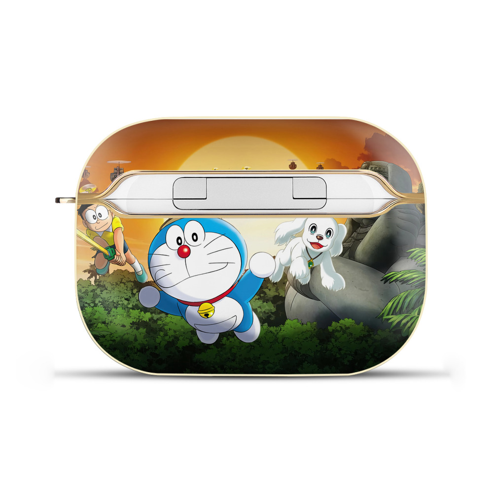 （画像用） ドラえもん Doraemon 【AirPods Pro用】ハードシェル保護ケース｜耐衝撃・防指紋・カラビナ付き商品仕様