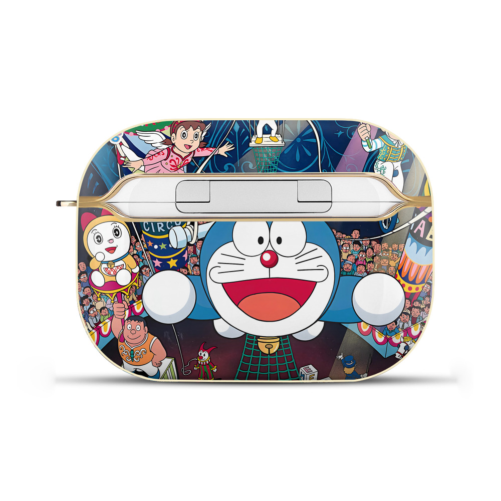 （画像用） ドラえもん Doraemon 【AirPods Pro用】ハードシェル保護ケース｜耐衝撃・防指紋・カラビナ付き商品仕様