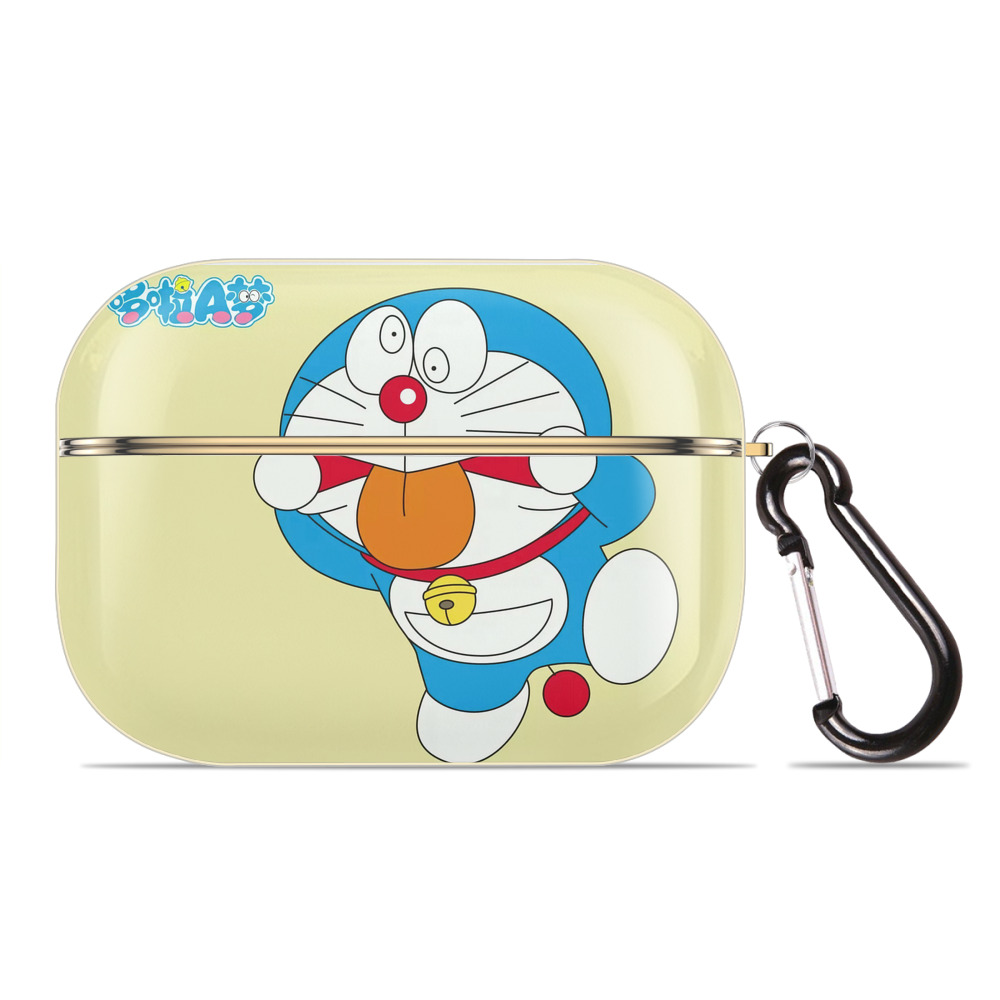 （画像用） ドラえもん Doraemon 【AirPods Pro用】ハードシェル保護ケース｜耐衝撃・防指紋・カラビナ付き商品仕様