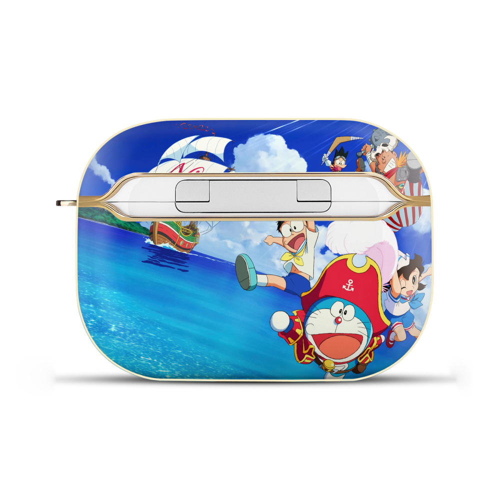（画像用） ドラえもん Doraemon 【AirPods Pro用】ハードシェル保護ケース｜耐衝撃・防指紋・カラビナ付き商品仕様