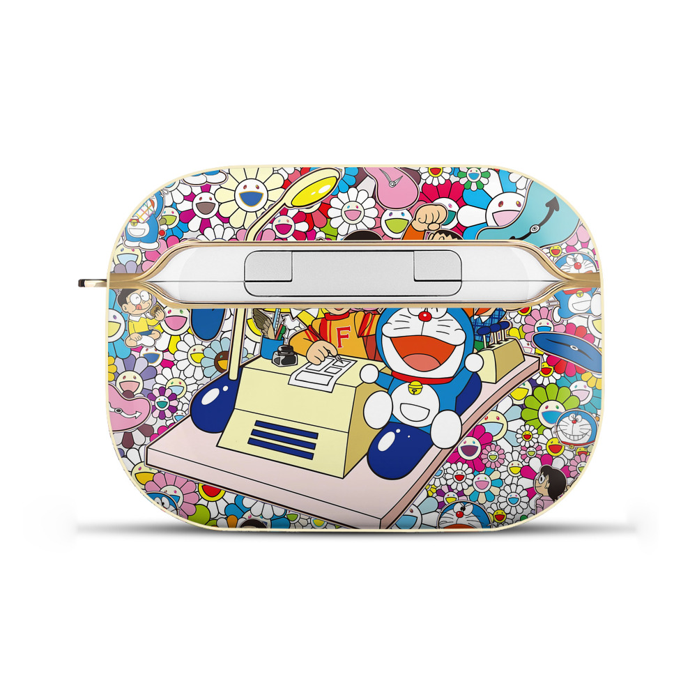 （画像用） ドラえもん Doraemon 【AirPods Pro用】ハードシェル保護ケース｜耐衝撃・防指紋・カラビナ付き商品仕様