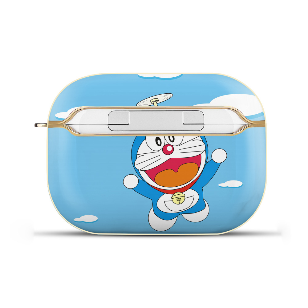（画像用） ドラえもん Doraemon 【AirPods Pro用】ハードシェル保護ケース｜耐衝撃・防指紋・カラビナ付き商品仕様