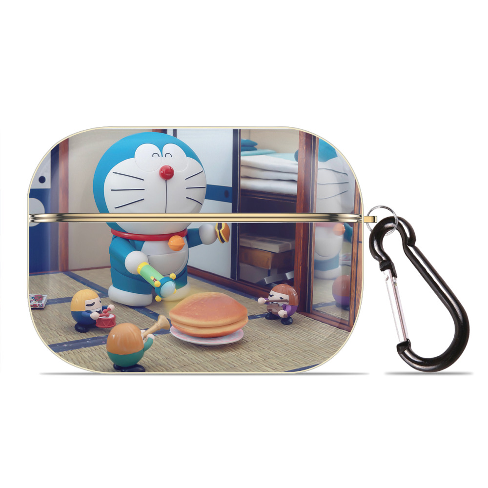 （画像用） ドラえもん Doraemon 【AirPods Pro用】ハードシェル保護ケース｜耐衝撃・防指紋・カラビナ付き商品仕様