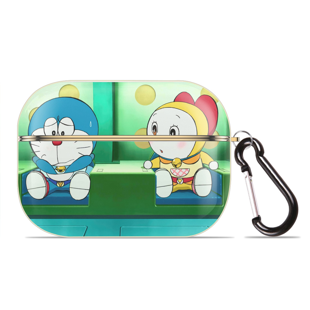 （画像用） ドラえもん Doraemon 【AirPods Pro用】ハードシェル保護ケース｜耐衝撃・防指紋・カラビナ付き商品仕様