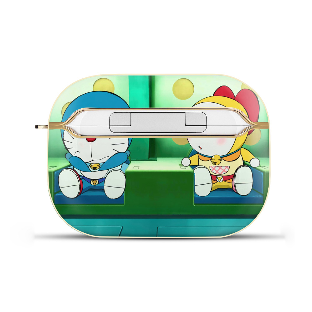 （画像用） ドラえもん Doraemon 【AirPods Pro用】ハードシェル保護ケース｜耐衝撃・防指紋・カラビナ付き商品仕様