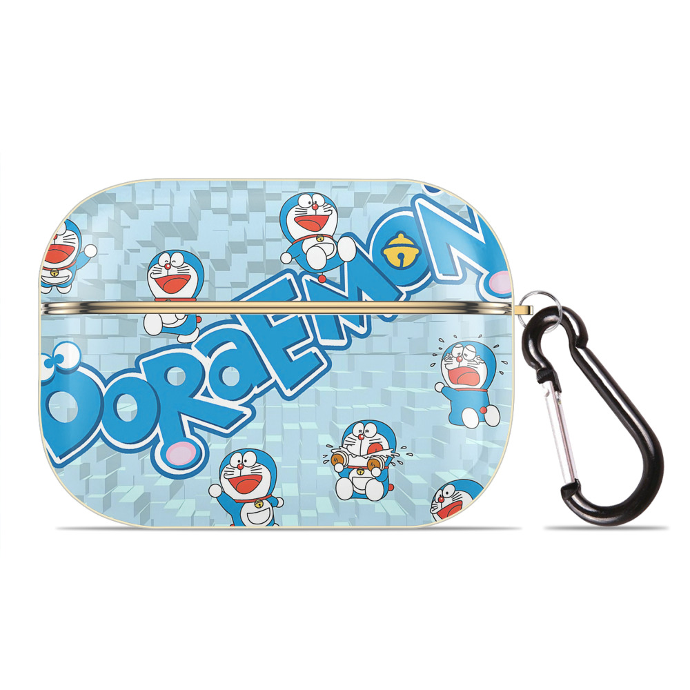 （画像用） ドラえもん Doraemon 【AirPods Pro用】ハードシェル保護ケース｜耐衝撃・防指紋・カラビナ付き商品仕様