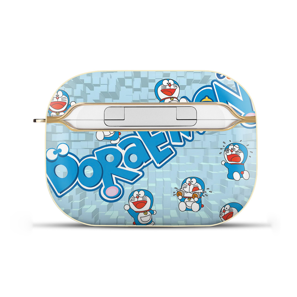 （画像用） ドラえもん Doraemon 【AirPods Pro用】ハードシェル保護ケース｜耐衝撃・防指紋・カラビナ付き商品仕様