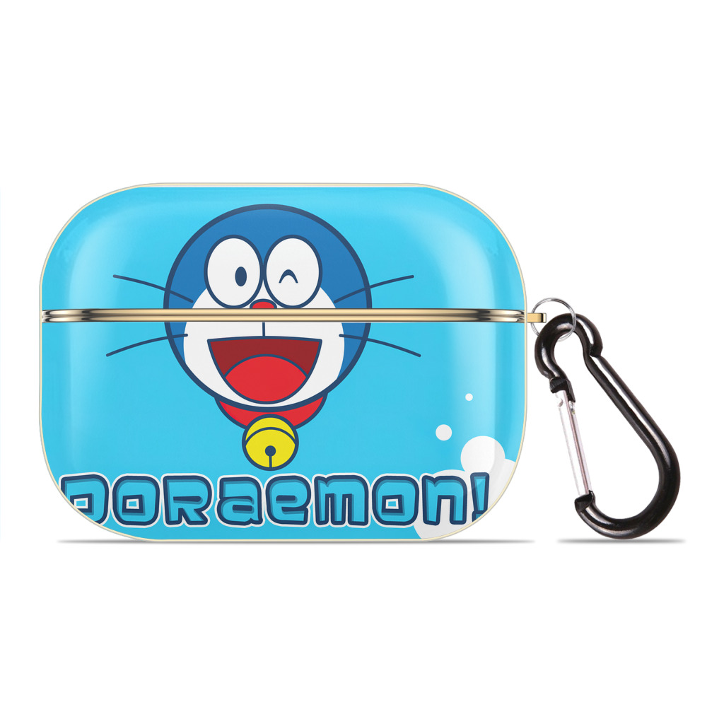 （画像用） ドラえもん Doraemon 【AirPods Pro用】ハードシェル保護ケース｜耐衝撃・防指紋・カラビナ付き商品仕様