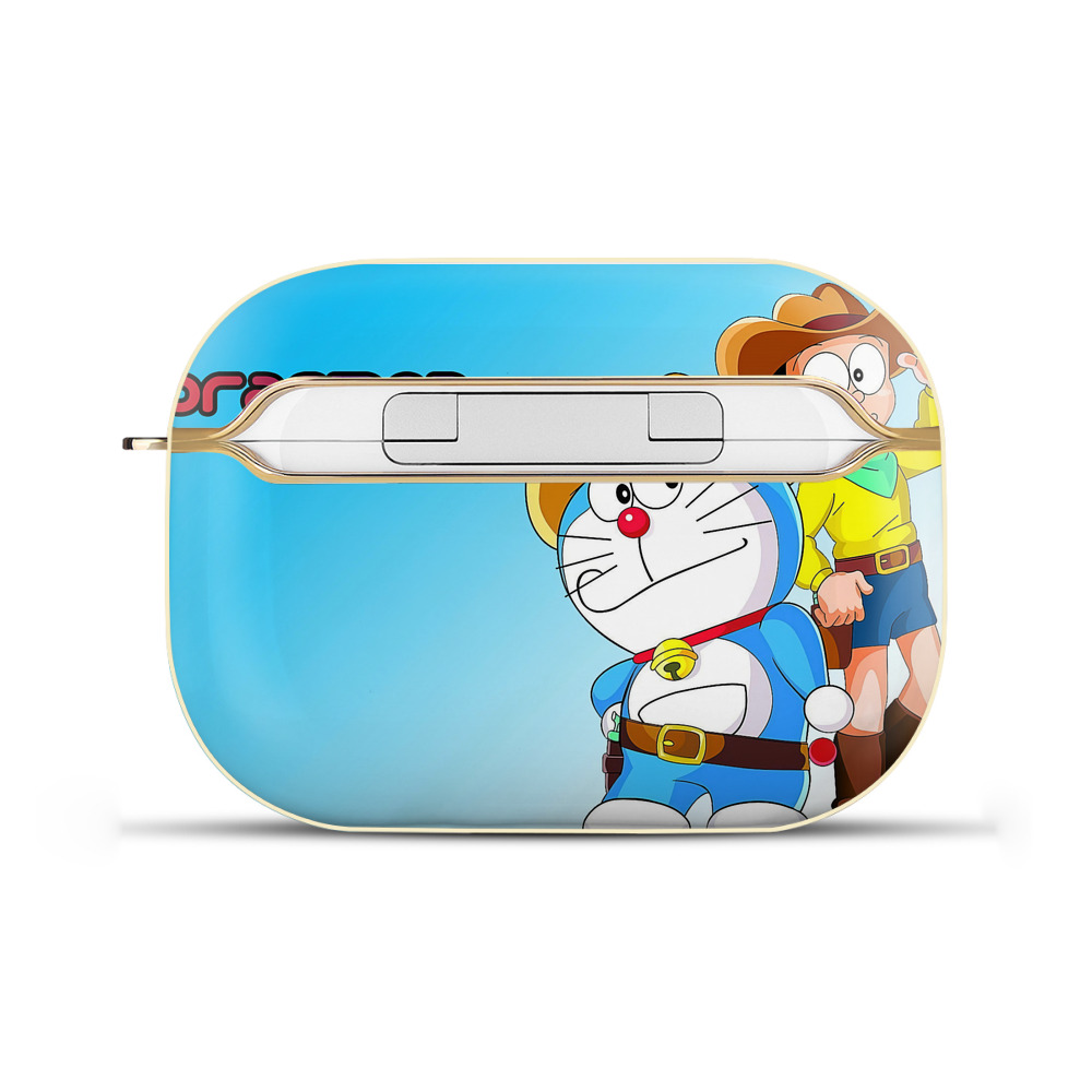 （画像用） ドラえもん Doraemon 【AirPods Pro用】ハードシェル保護ケース｜耐衝撃・防指紋・カラビナ付き商品仕様