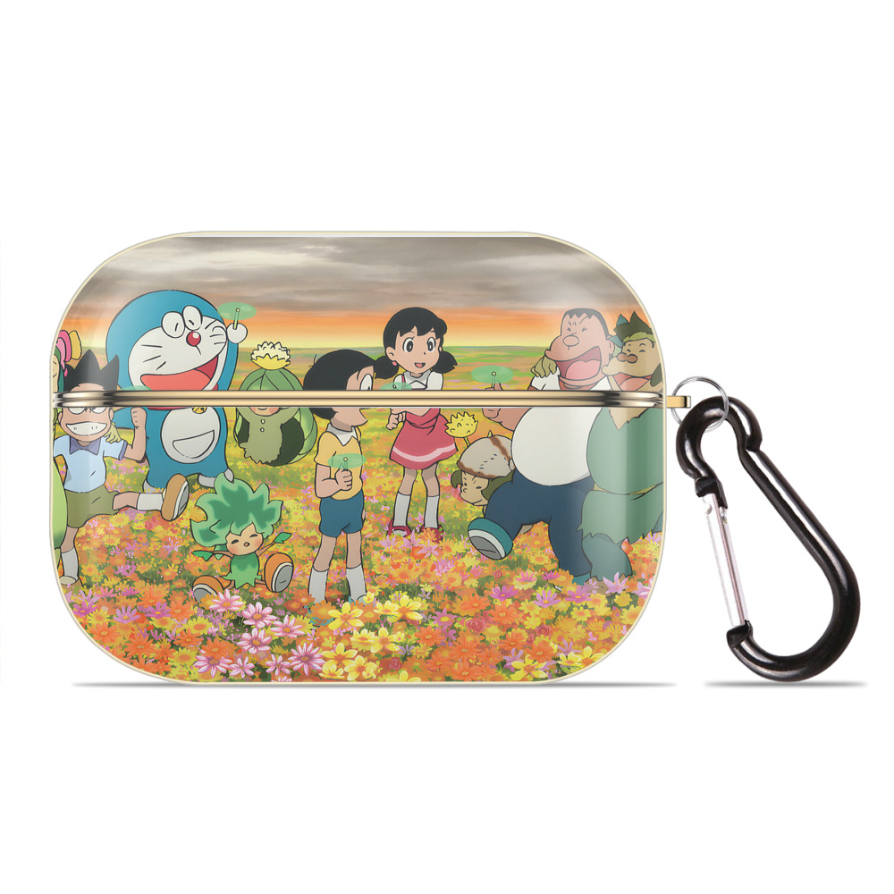 （画像用） ドラえもん Doraemon 【AirPods Pro用】ハードシェル保護ケース｜耐衝撃・防指紋・カラビナ付き商品仕様