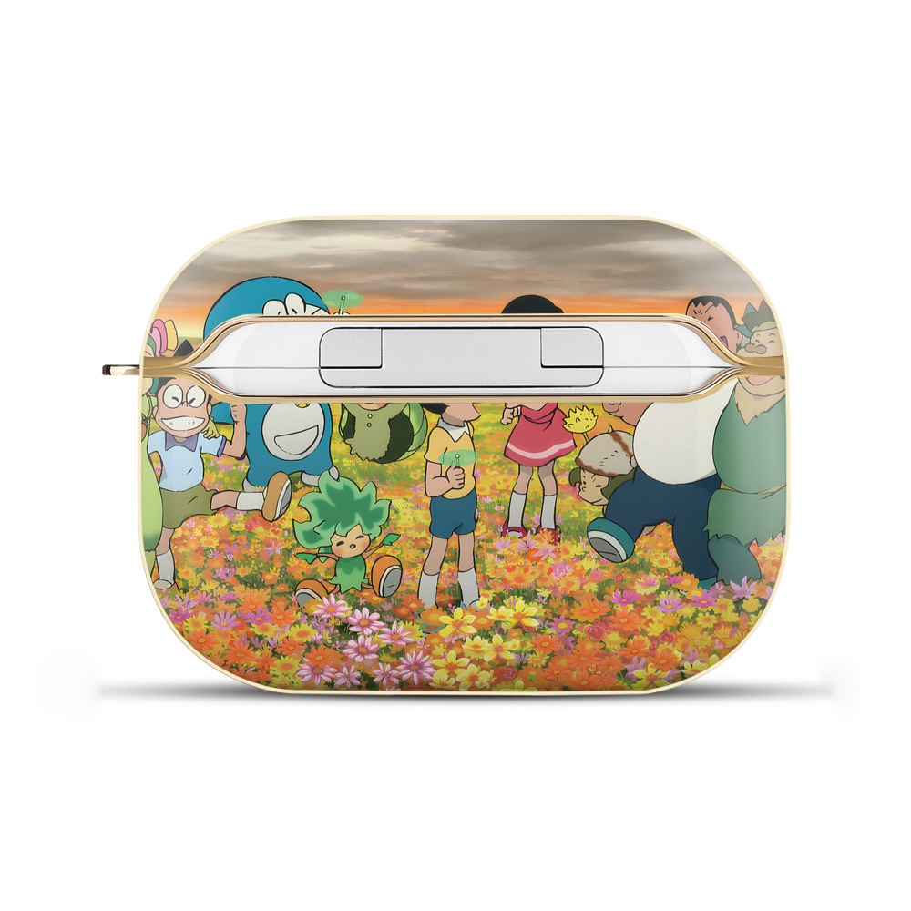 （画像用） ドラえもん Doraemon 【AirPods Pro用】ハードシェル保護ケース｜耐衝撃・防指紋・カラビナ付き商品仕様