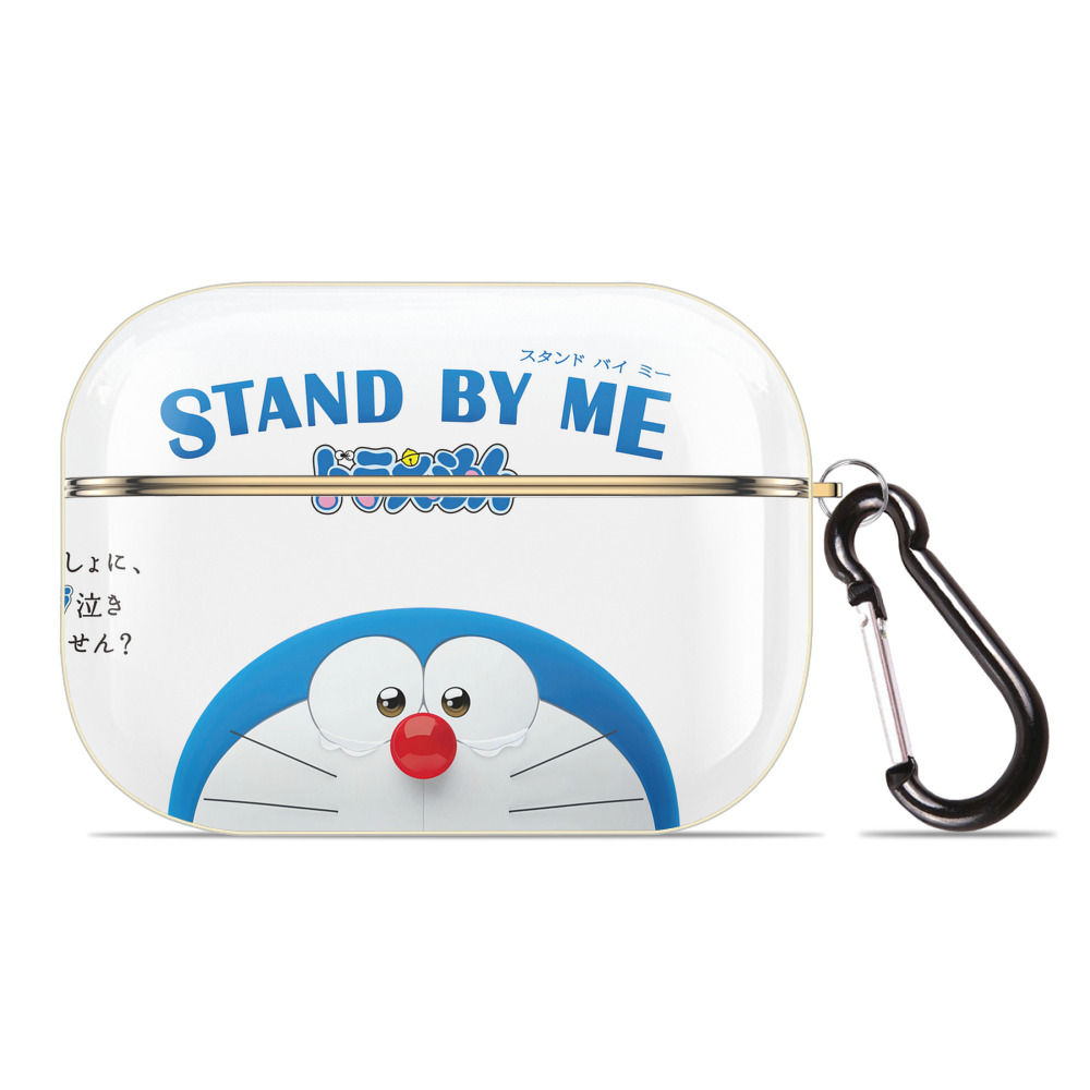 （画像用） ドラえもん Doraemon 【AirPods Pro用】ハードシェル保護ケース｜耐衝撃・防指紋・カラビナ付き商品仕様