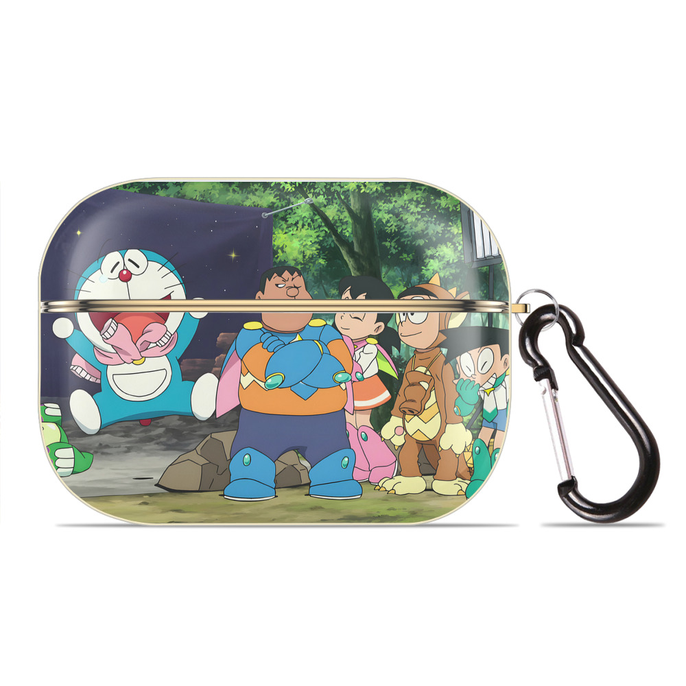 （画像用） ドラえもん Doraemon 【AirPods Pro用】ハードシェル保護ケース｜耐衝撃・防指紋・カラビナ付き商品仕様