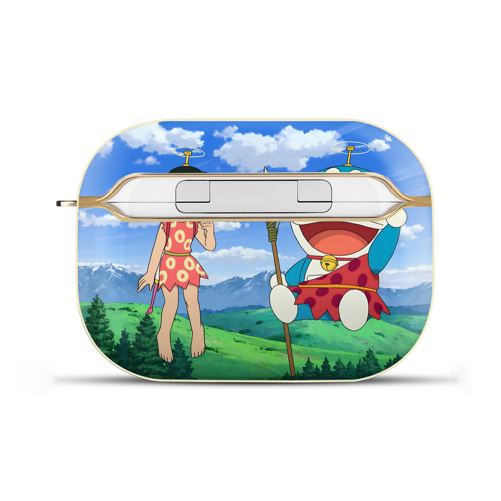 （画像用） ドラえもん Doraemon 【AirPods Pro用】ハードシェル保護ケース｜耐衝撃・防指紋・カラビナ付き商品仕様