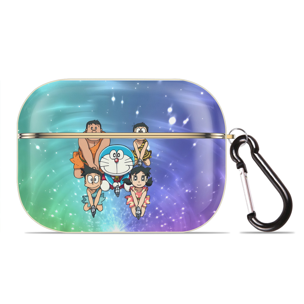 （画像用） ドラえもん Doraemon 【AirPods Pro用】ハードシェル保護ケース｜耐衝撃・防指紋・カラビナ付き商品仕様