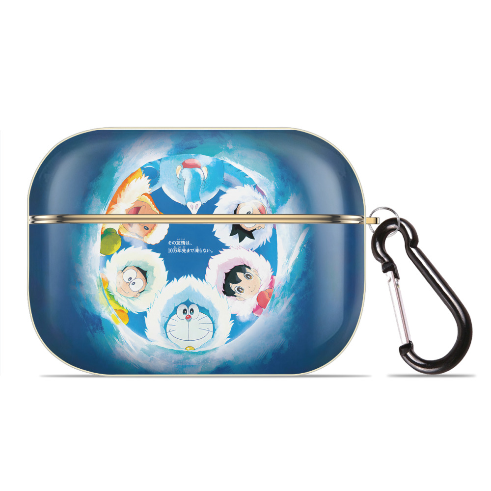 （画像用） ドラえもん Doraemon 【AirPods Pro用】ハードシェル保護ケース｜耐衝撃・防指紋・カラビナ付き商品仕様