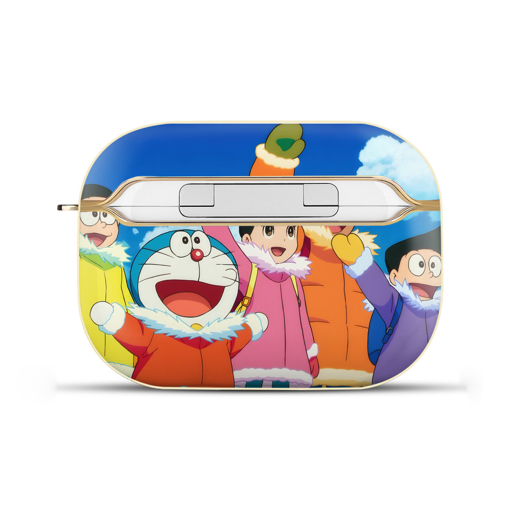 （画像用） ドラえもん Doraemon 【AirPods Pro用】ハードシェル保護ケース｜耐衝撃・防指紋・カラビナ付き商品仕様